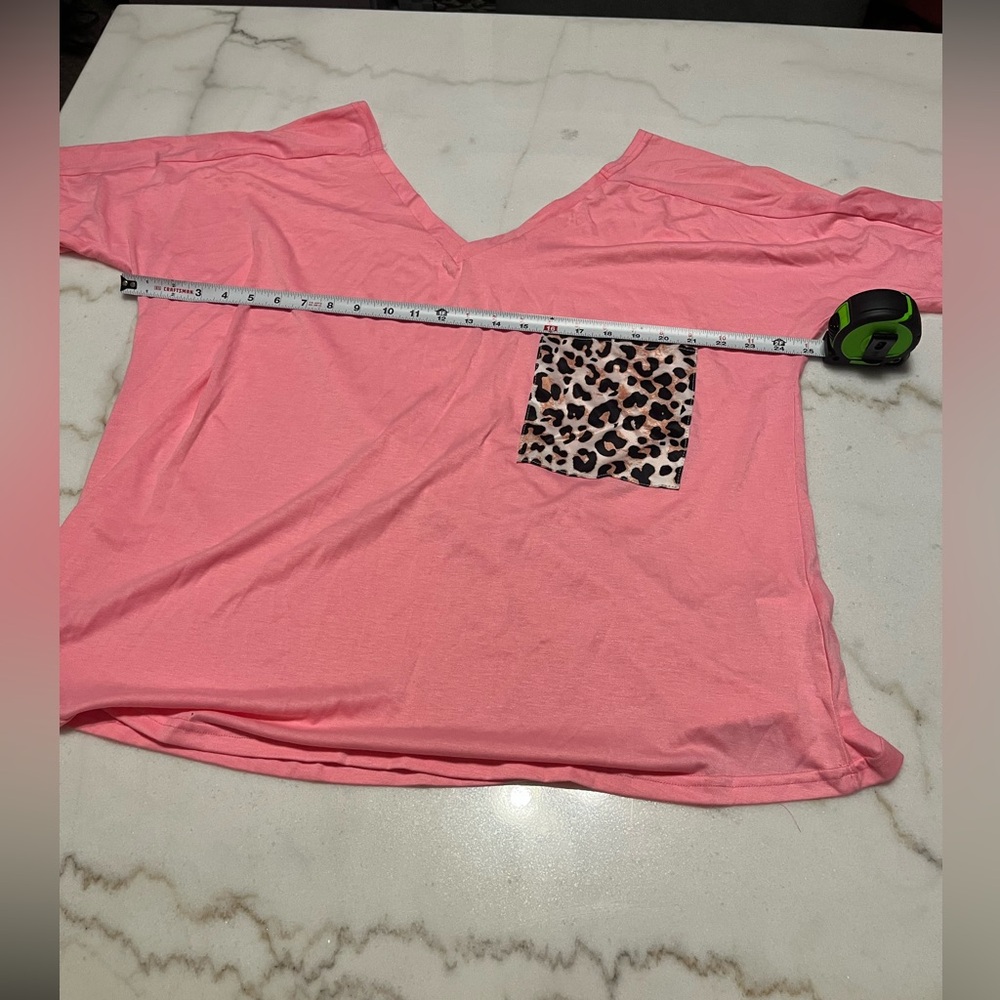 Pink/Leopard Print Short Set - Picture 8 of 8